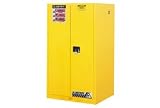 Justrite Flammable Cabinet With Manual Close Double Door 60 Gallon