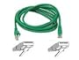 Belkin  Fast  CAT5E Green Patch Cord Snagless - 10ft