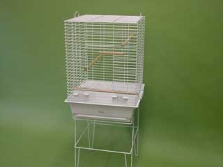 Hagen Motel Cockatiel Cage White Epoxy Painted - Hagen B4060