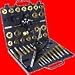 Metric (MM) TUNGSTEN ALLOY TAP & DIE KIT TIN COATED TOOL SET