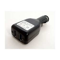 2ポートUSBシガーソケット充電器