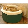 Small 16" Cat Cuddler Pet Bed - Green