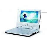  : H&B 7' Portable LCD DVD Player with MPEG4 Support & Carry Case - Silver