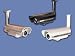 Photo : Speco Technologies CVC-1700S B/W Weatherproof Bullet Camera with Sunshield, Silver