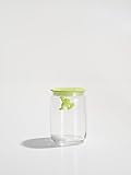 A di Alessi Gianni Glass Jar, Yellow Lid, 90Cl (Amdr05Y)  from Alessi