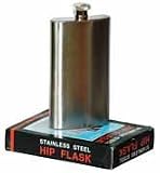 5 Oz. Stainless Steel Hip Flask ~ *Slim* 5 Oz. Stainless Steel Hip Flask ~ *Slim*