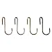 Enclume BH-HS Basket Hook, Set of 6, Hammered Steel