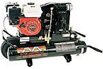 MI-T-M Portable Air Compressor, Compressor RPM-1050, CFM, 9.5 @ 100 PSI