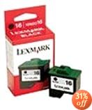 Lexmark 16 �u���b�N�J�[�g���b�W