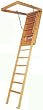 Louisville L305P Big Boy Wood Folding Attic Ladder, 350 lbs rated capacity, 30" x 60"