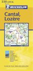 City Travel Guides Discounted  Livres : Carte routière : Cantal - Lozère, N° 11330
