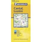 Michelin Local France Cantal/Lozere Map (Michelin Local France Maps)
