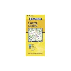 Michelin Local France Cantal/Lozere Map (Michelin Local France Maps)