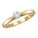 Certified, 18kt. Gold, 1/3 ct. Sitara Diamond Solitaire Ring