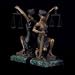 Executive Lawyer Gift Kneeling Lady Justice Bookends