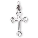 Sterling Silver Cross and 18-inch Chain