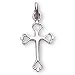 Sterling Silver Cross and 18-inch Chain