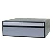 In-Win BD584.P300.BU2A mBTX Desktop 300W 1 1 (2)Bays USB2.0 Audio System Cabinet - Black and Silver