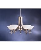Kichler Lighting 1679AP 5-Light Olympia Incandescent Chandelier, Antique Pewter