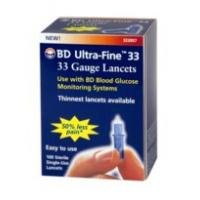 BD Ultra-Fine Lancets, 33 G, 100/bx