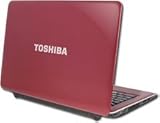 Toshiba Satellite T135D-S1325rd TruBrite 13.3-Inch Ultrathin Laptop (Red)