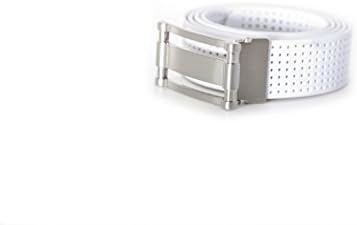 Clazic 1 1/2" Silicone Perforated Belt with Open Face Metal Buckle