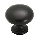 Amerock Advantage Brass Knobs 4-pk.- Solid Black