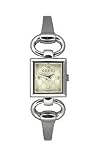 Gucci Tornabuoni Square Silver Diamond Dial Women's Watch #YA120508