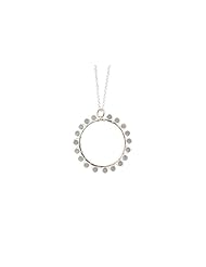 Baroni Labradorite Beaded Pendant in Sterling