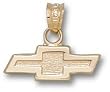 Chevy Bow Tie Logo 1/4" Charm/Pendant -14K/10K, Stainless Steel or Gold Plated