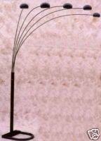 Nice Spider 5 Arc arm Sofa Sectional Floor Lamp Black stores