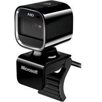 Microsoft LifeCam HD-6000 720p HD Webcam for Notebooks - Black