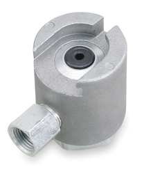 Westward 3APG5 Button Head Coupler, Fitting End 7/8 In
