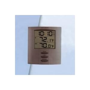 Chaney Instrument 00892A1 Thermometer with Clock