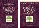 2 Book Set; Daily Inspiration for the Purpose Driven Life, the Purpose Driven Life