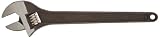 Martin A15T Forged Alloy Steel 1-3/4 Capacity Adjustable Wrench, 15 Overall Length, Industrial Black