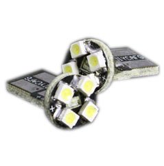 4 Led Wedge Bulbs Smd Smt Hid White T10 158 168 194