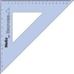 HELIX OXFORD 26cm 45* SET SQUARE SCHOOL MATHS