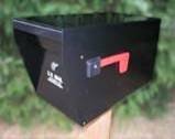 Pinnacle Basic Locking Mailbox - Black