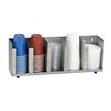 Review Dispense Rite  / Stainless Steel Cup and Lid Organizer (5 Section)