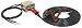 Associated Equipment 30',1 Gauge, 800 Amp Plug-In Starting System Cables / ASO-6146