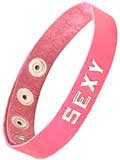 Pink Line Sexy Word Collar