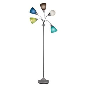 Room Essentials® 5-Head Floor Lamp - Blue Room Essentials® 5-Head Floor Lamp - Blue