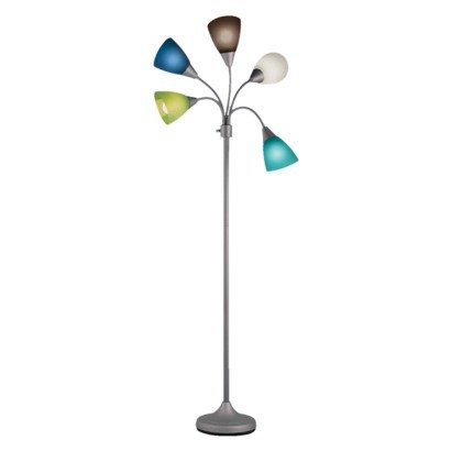 Room Essentials® 5-Head Floor Lamp - Blue