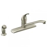 Moen Stainless Single Handle Kitchen Faucet #87830sl