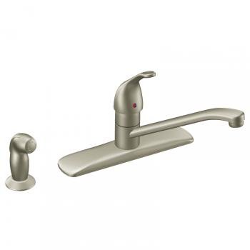 Moen Stainless Single Handle Kitchen Faucet #87830sl