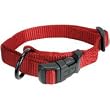 Hamilton "Fits All" 5/8" Adjustable Nylon Dog Collar, Red, Small (12-18 in)