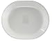 Corelle Livingware 12-1/4-Inch Serving Platter, Winter Frost White