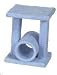 Search : Dollhouse Miniature Kitty Toy House in Blue