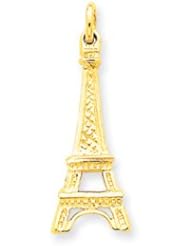 14k Gold Eiffel Tower Charm